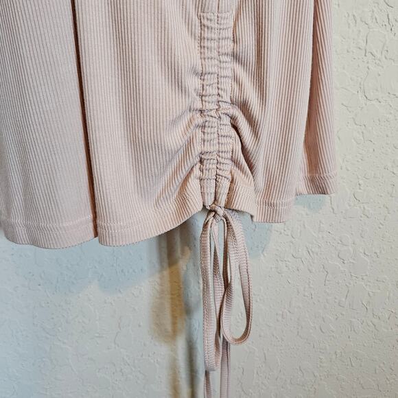 Kittenish Sleeveless Mini Dress Beige Women's Large Casual Night Out Neutral - Picture 5 of 9